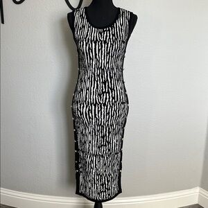 Bebe knit bodycon dress NWT Small